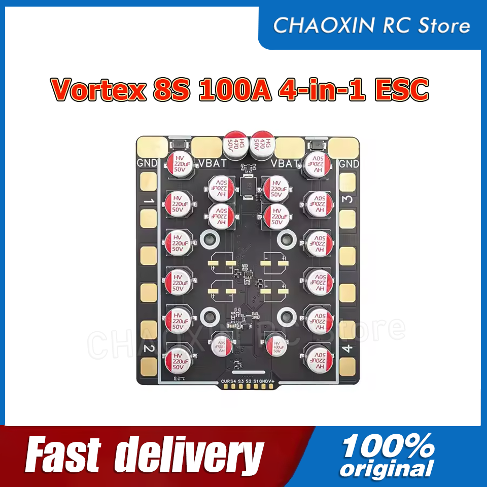 Fpv Drone - Vortex 8S 100A 4-in-1 ESC BLS