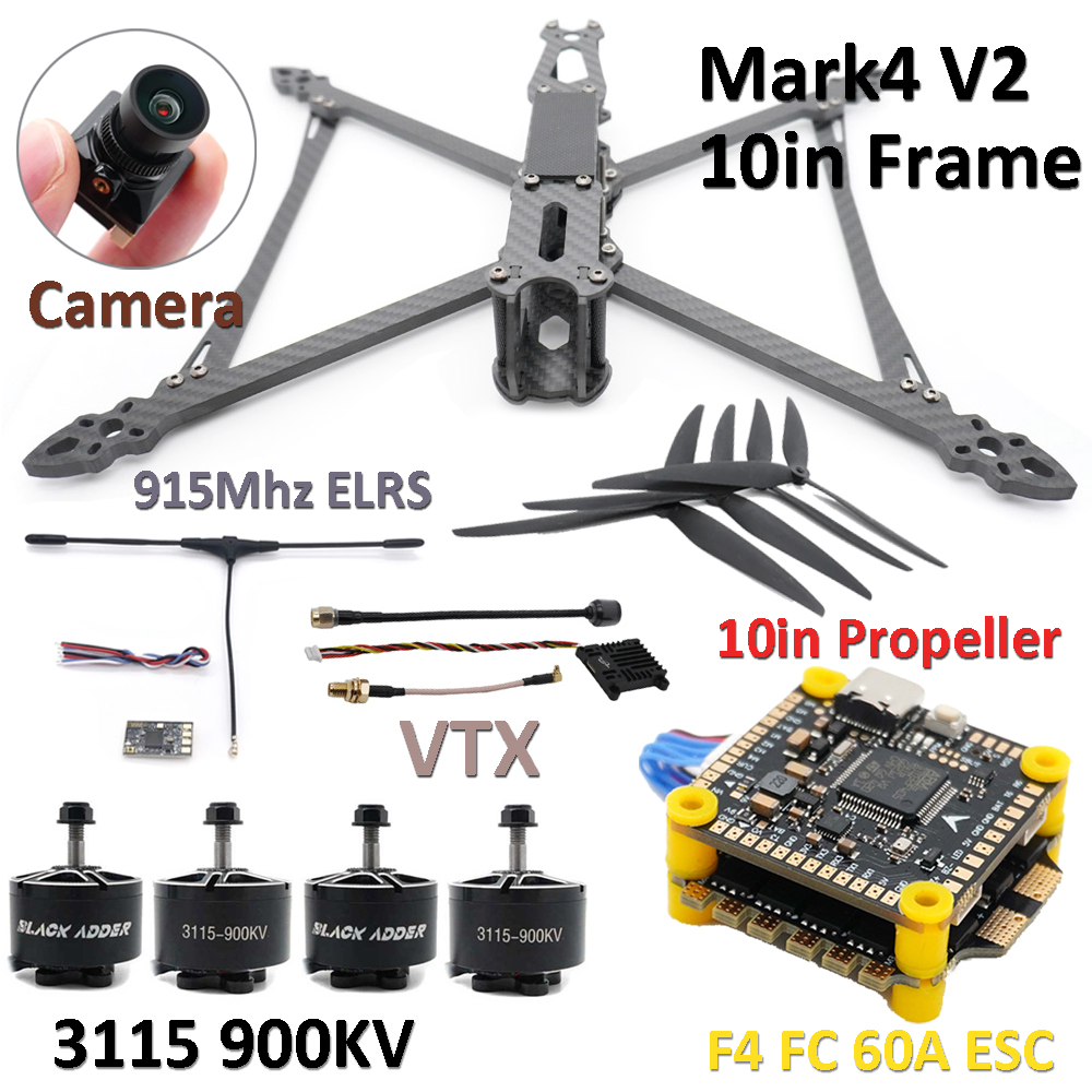 Analog Fpv Camera - Mark4 V2 10in Frame Combo Set