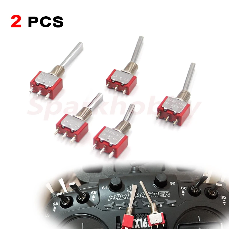 Flysky Transmitter - 2PCS RC Transmitter Switch 2/3 Positions