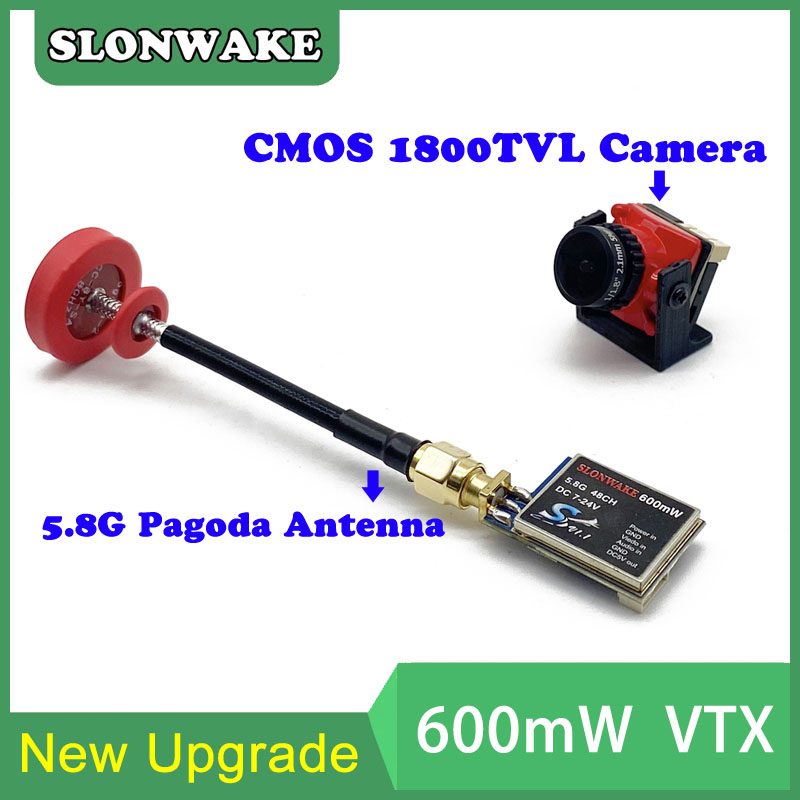 5.8G 48CH 600mW adjustable VTX - огляд і ціна Mini Drone