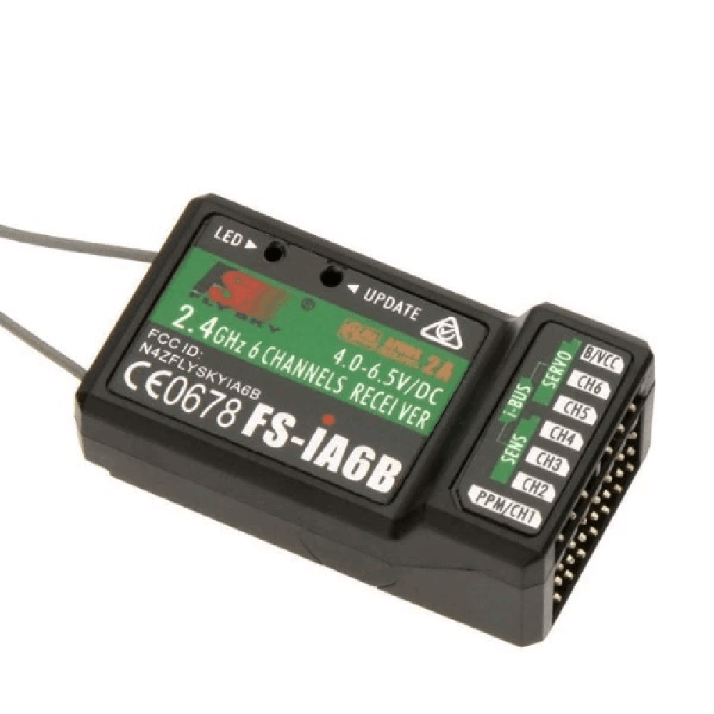 Flysky Fs-IA6B Receiver 2.4G 6 - огляд і ціна Flysky Transmitter