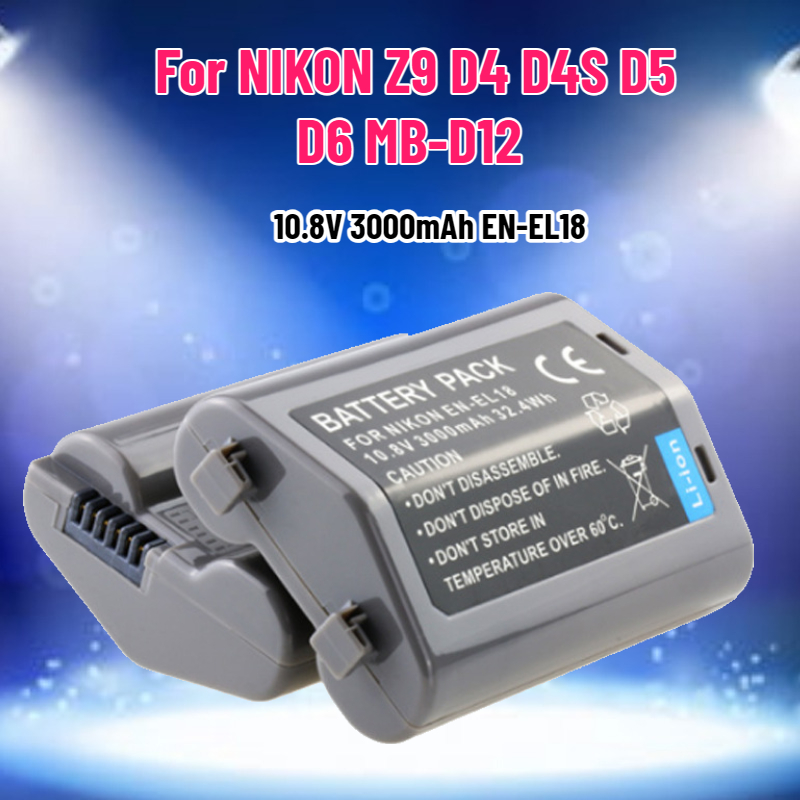 10.8V 3000mAh EN-EL18 EN-EL18A - огляд і ціна Drone