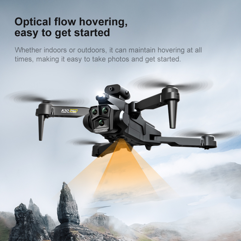 K10 Max RC Drone HD 4K Plane 3 - огляд і ціна Brushed Drone Motor