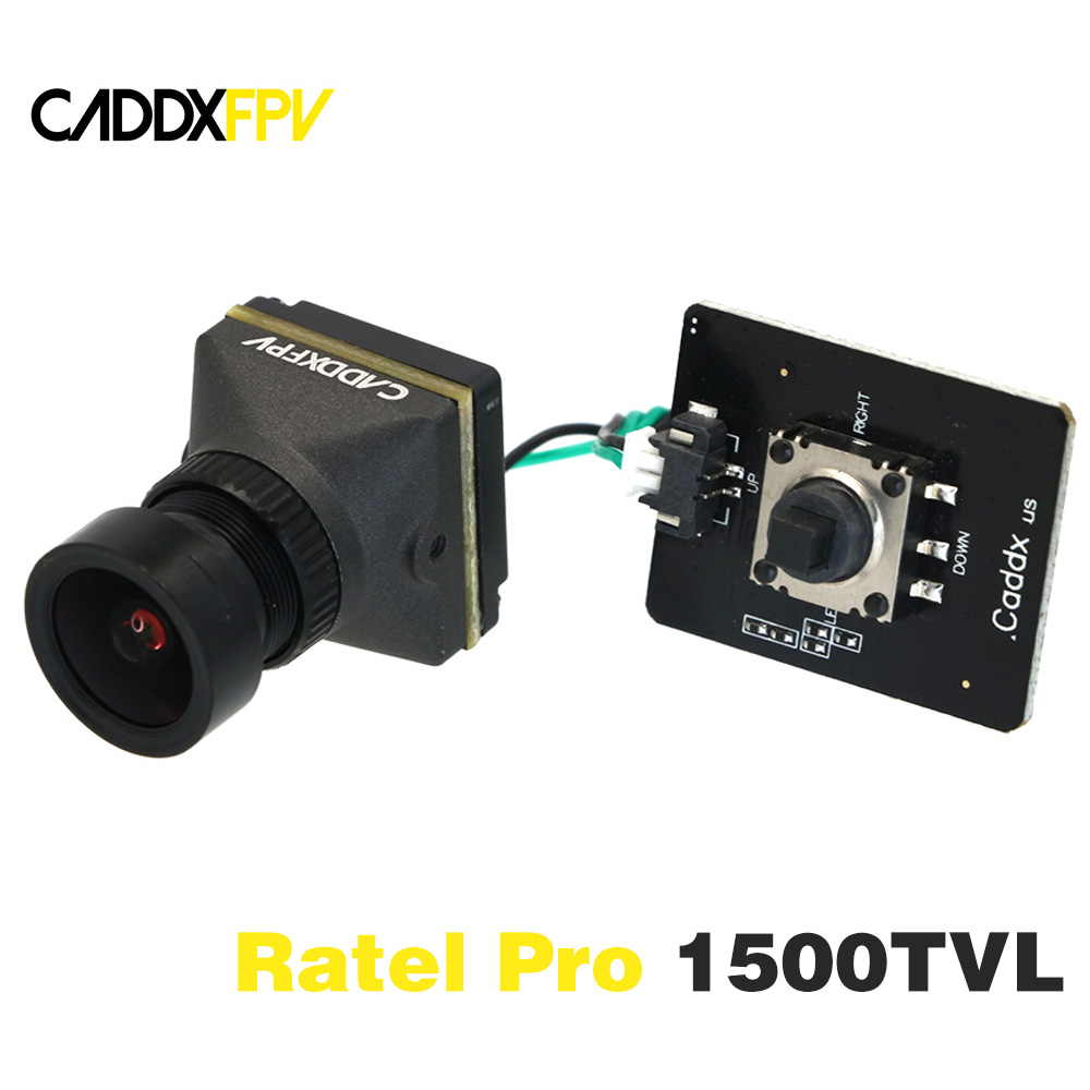 CADDX Ratel Pro 1500TVL Super  - огляд і ціна Analog Fpv Camera
