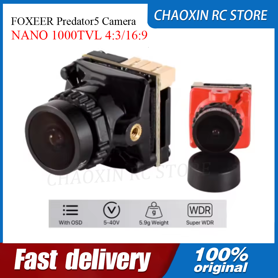 FOXEER Predator5 Camera NANO 1 - огляд і ціна Drone With Camera