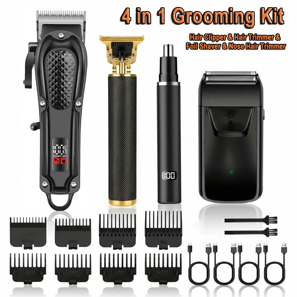 4 in 1 Men's Hair Clipper Set, - огляд і ціна 4 In 1 Esc
