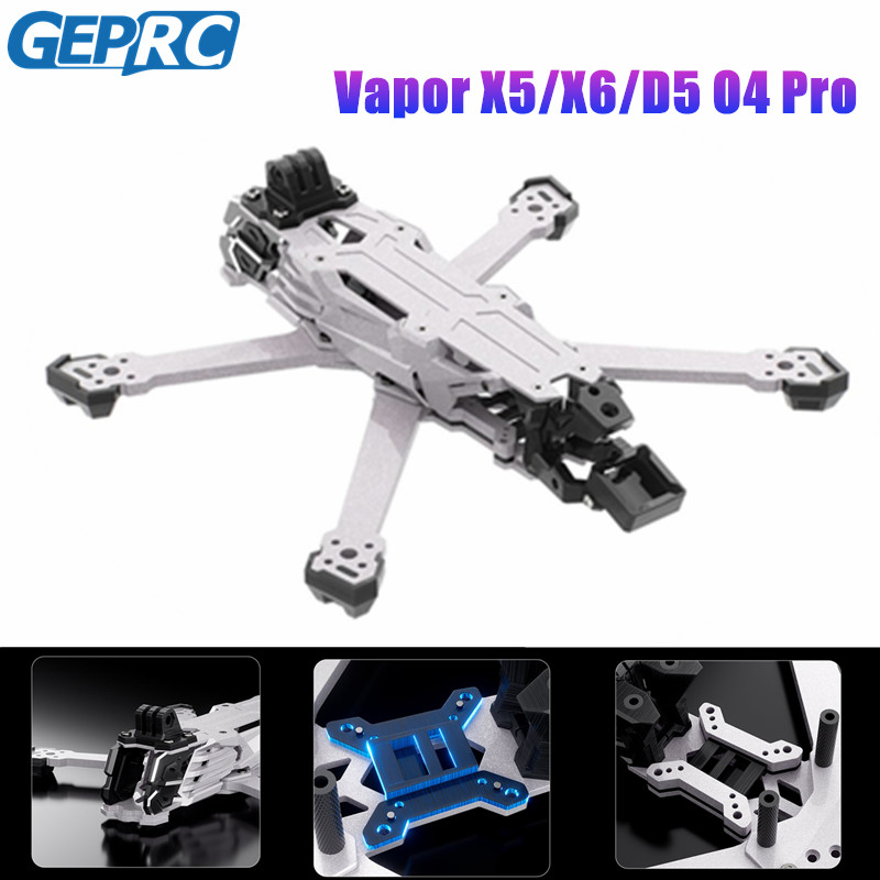 GEPRC Vapor D5/x5/x6 O4 Pro Fr - огляд і ціна Carbon Fiber Drone Frame