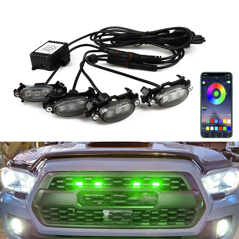 Car Grille LED Lights For Toyo - огляд і ціна Smoke Stopper