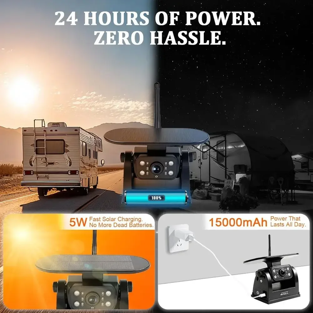 X5 Magnetic Solar Wireless Bac - огляд і ціна Hd Zero Camera