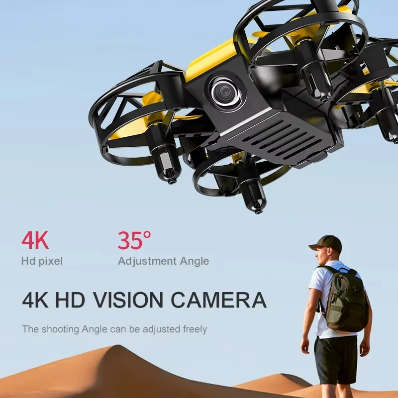 D12 Mini Drone 4k Profession H - огляд і ціна Brushed Drone Motor