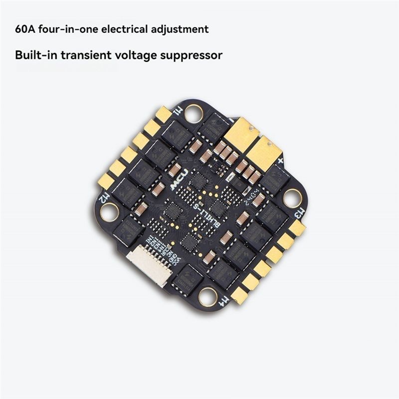 ABUM-F7 FC&ESC FPV Stack F722  - огляд і ціна 4 In 1 Esc