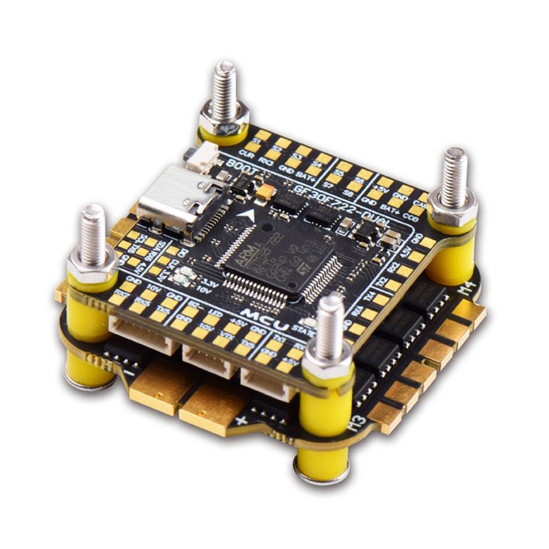 ABUM-F7 FC&ESC FPV Stack F722  - огляд і ціна 4 In 1 Esc