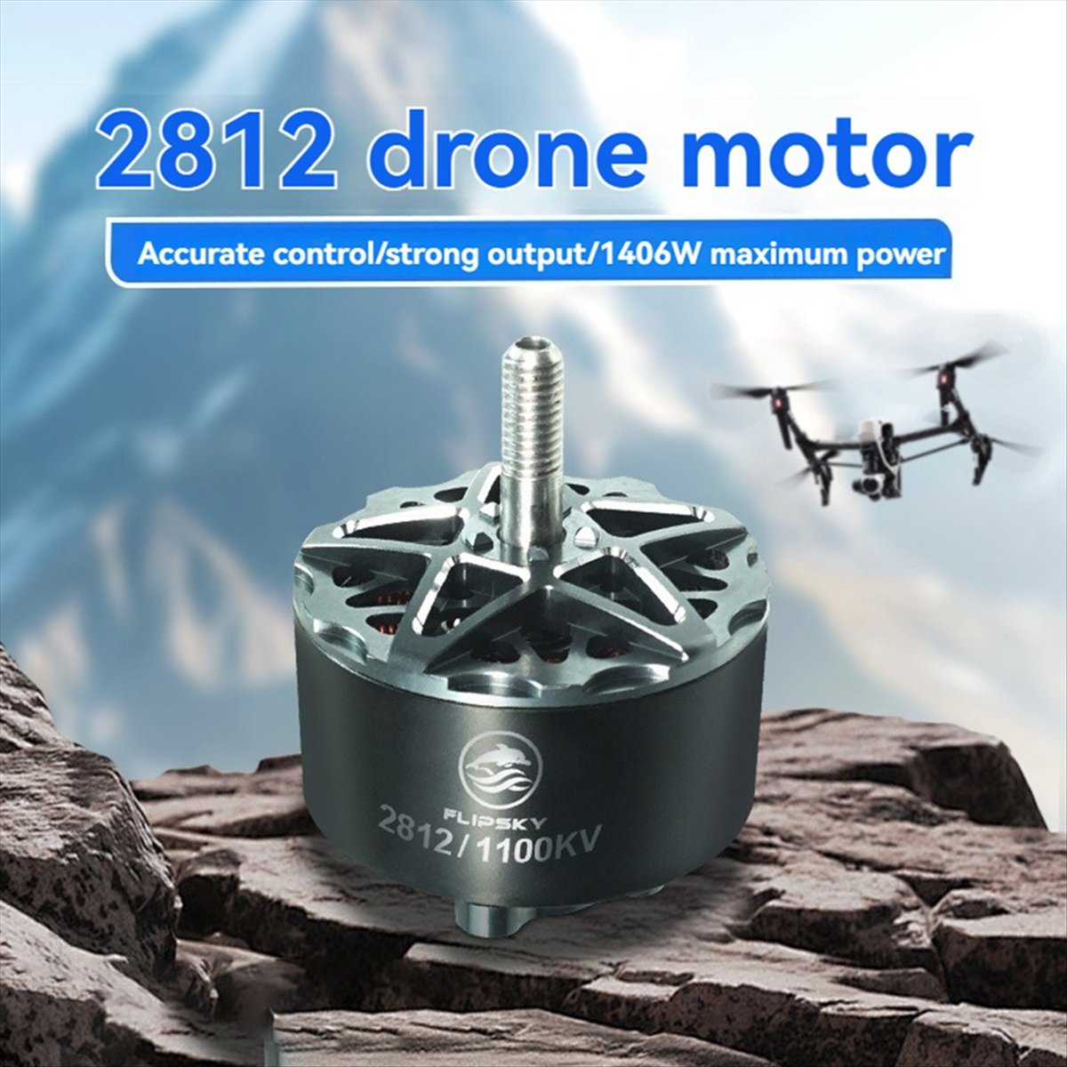 【Motor Parts】 2812 1100KV Brus - огляд і ціна Fpv Drone