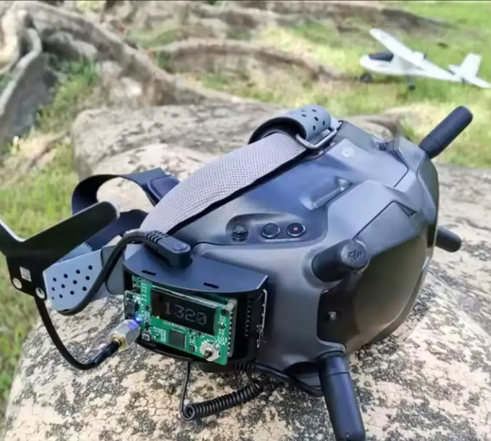 1.2/1.3Ghz Dual Antenna VRX 9C - огляд і ціна Drone Goggles Dji